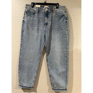 Sneak Peek Vintage look no stretch High Rise Mom Jean Fit size 32 NWT